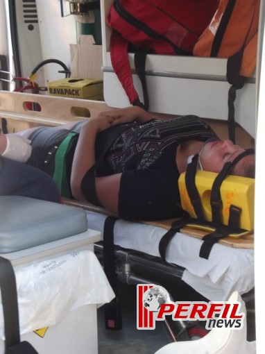 Acidente deixa ferida ‘motorista’ de 18 anos em Três Lagoas