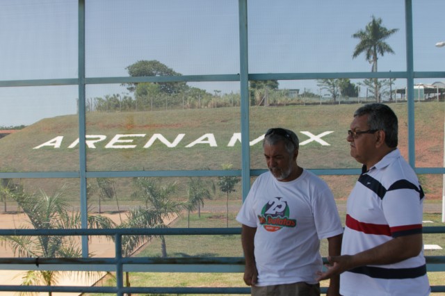 Arena Mix já recebe reformas para a abertura do Brasileiro de Motocross