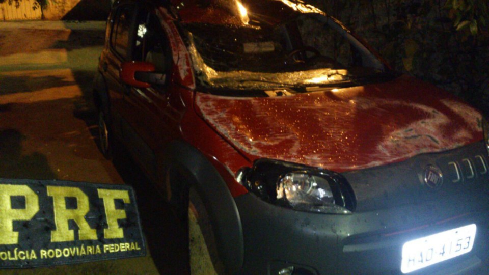 PRF recupera em MS carro furtado em Minas Gerais