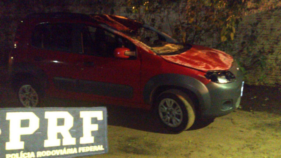 PRF recupera em MS carro furtado em Minas Gerais