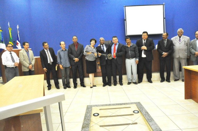 Prefeita Marcia Moura participa da posse da nova diretoria do Conselho de Pastores
