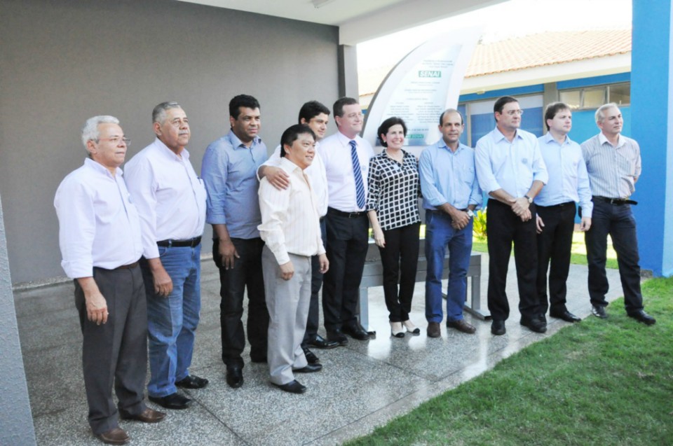 Prefeita Marcia Moura participa da inauguração da ampliação e reforma do Senai