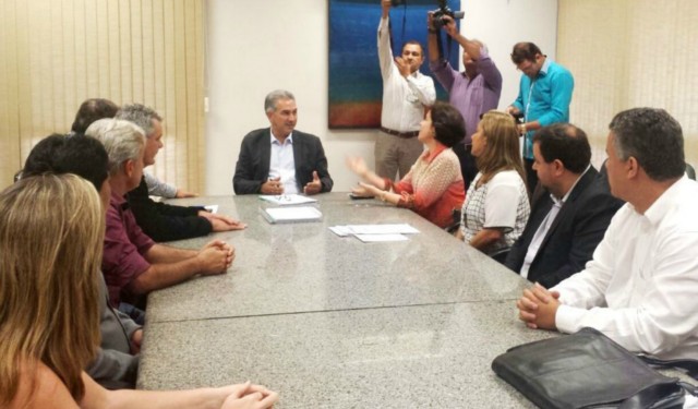 Marcia Moura e Ângelo Guerreiro solicitam ao Governador investimentos para Três Lagoas