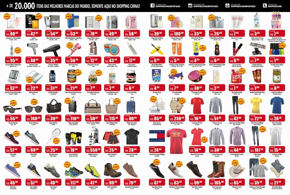Durante “Black Friday Fronteira 2015”, Shopping China derruba os preços em até 50%