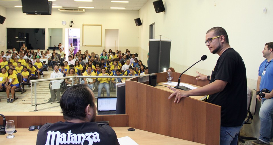Vereadores estimulam participação de jovens na política, durante a 3ª Conferência Municipal da Juventude