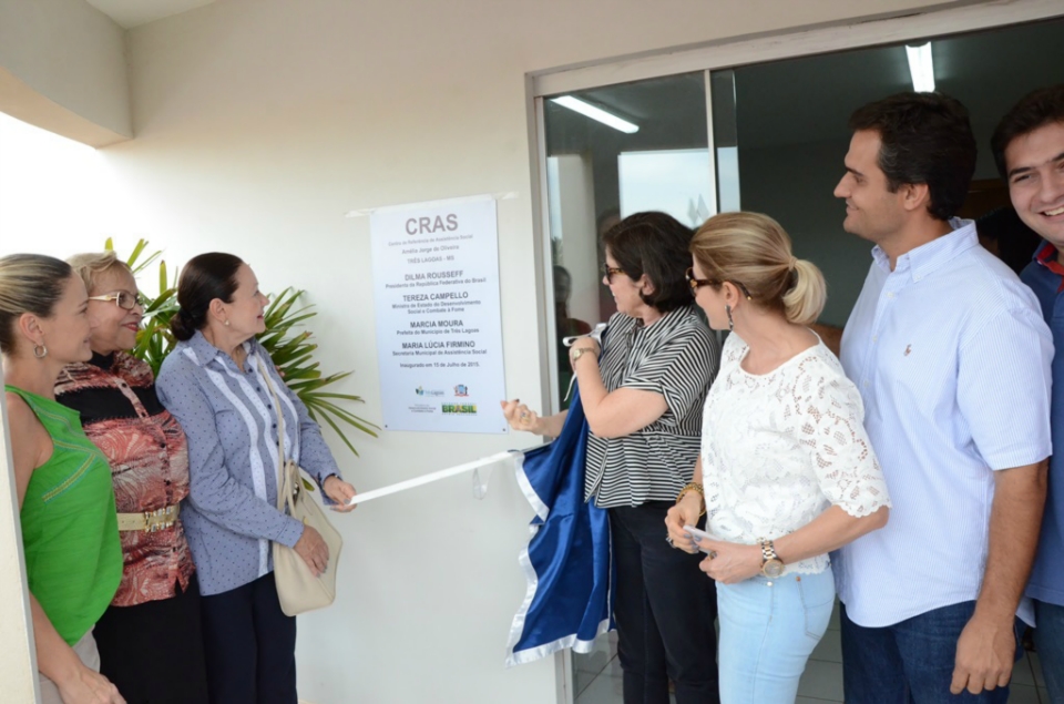 Marcia Moura entrega obra do CRAS “Amélia Jorge de Oliveira”