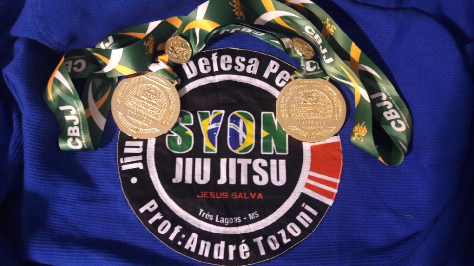 Atletas da Equipe SYON jiu jitsu de Três Lagoas conquistam Campeonato brasileiro de jiu jitsu