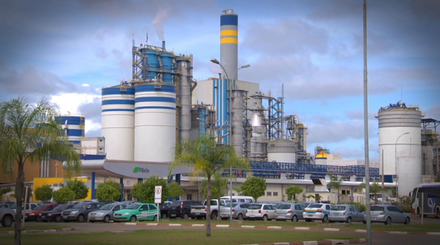 A fábrica da Fibria em Três Lagoas, que haverá a ampliação e investimento de R$ 7,7 bilhões. (Foto: Divulgação) 