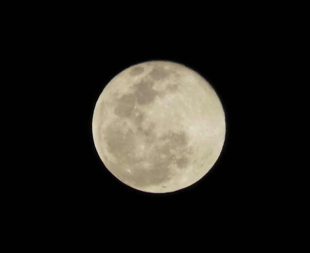 Lua Azul pôde ser vista na noite de sexta-feira em Três Lagoas