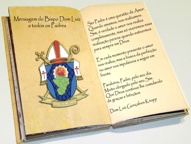 Dom Luiz homenageia Sacerdotes pelo Dia do Padre, comemorado hoje