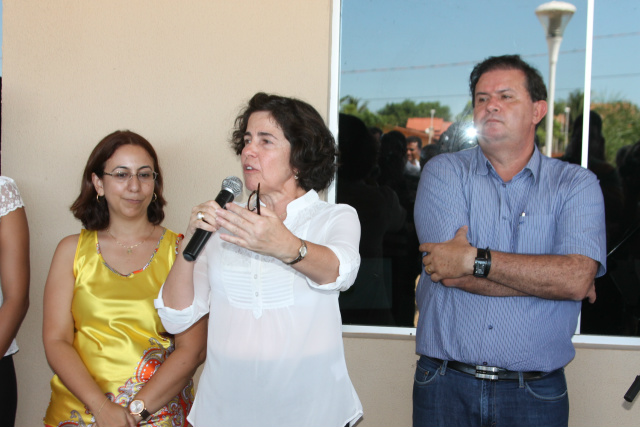 Marcia Moura explica que Prefeitura arca com despesas por seis meses Foto: Nelson Roberto