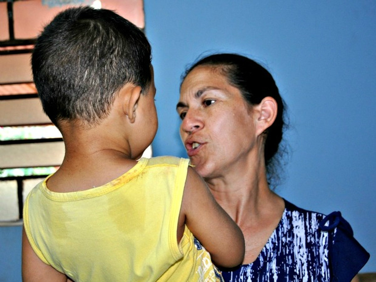 Sônia mora em Campo Grande com o neto Bruninho, filho de Eliza e do goleiro Bruno (Foto/ G1MS)