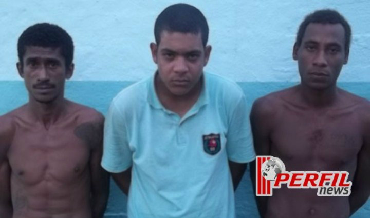 Outros três comparsas de Geraldo, envolvidos no assassinato de Luciano, foram presos (Foto: Arquivo)