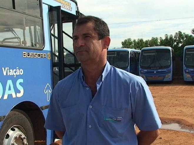 Marcelo da Rocha minimiza problemas com os ônibus da Viação Três Lagoas. (Foto: Maycon Almeida)