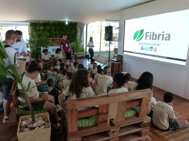 Pela primeira vez em Mato Grosso do Sul, o Nossa Casa Tem Fibria é um projeto interativo e sensorial. (Foto: Assessoria) 