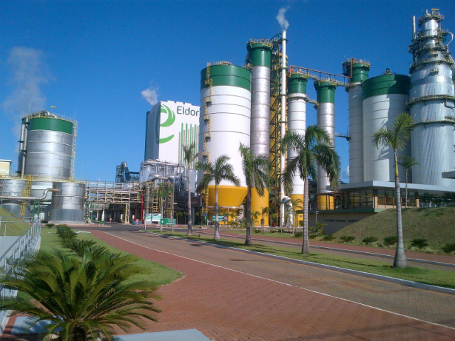 A Eldorado Brasil é uma empresa 100% nacional, controlada pelo Grupo J&F, com presença no mercado global de celulose branqueada de eucalipto (Foto: Divulgação)