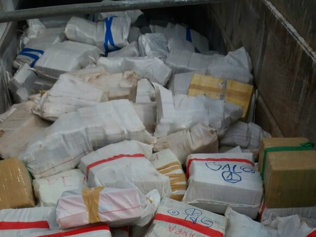 Quantidade de droga apreenda passou de 7,5 toneladas (Foto: Osvaldo Nóbrega/TV Morena)