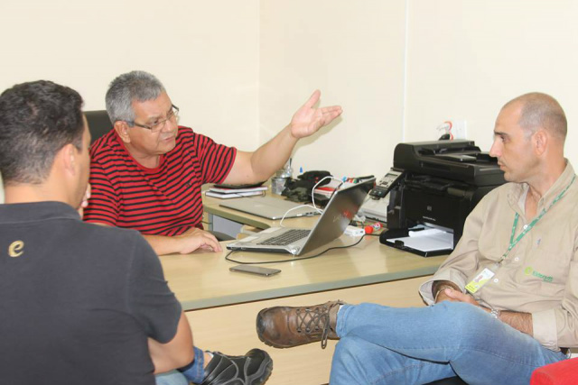 Durante visita ao Perfil News, Milton Fávero Junior expôs a responsabilidade da Eldorado com a comunidade, funcionários e colaboradores, com foco em segurança (Foto: Lucas Gustavo)
