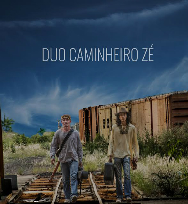 A capa do do primeiro CD, Duo Caminhoneiro Zé