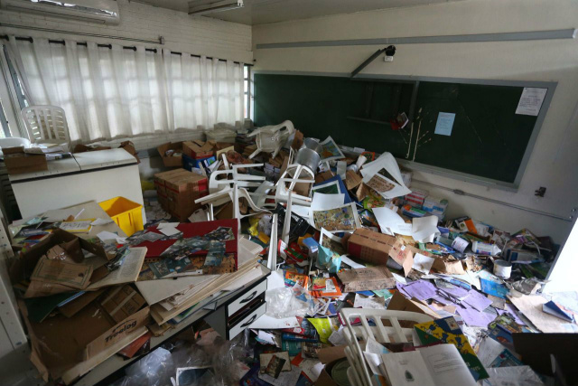 O projeto de lei prevê que alunos da rede estadual serão obrigados a reparar danos causados por atos de vandalismo nas escolas (Foto: Divulgação)