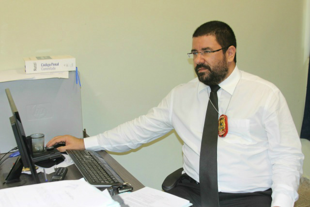 Delegado Thiago José Passos da Silva, do Setor de Investigações Gerais (SIG) da Polícia Civil de Três Lagoas. (Foto: Arquivo/Perfil News).