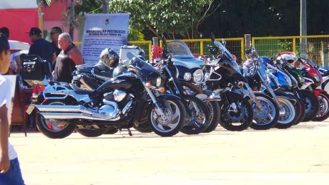 Motociclistas de várias cidades marcara presença no evento (Foto: Rcardo Ojeda)
