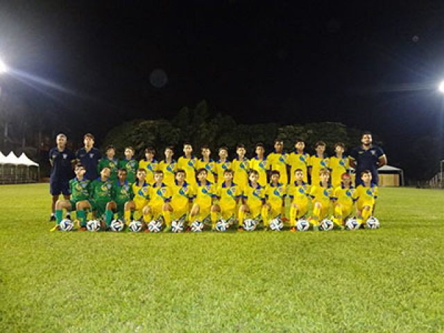 O Grêmio Santo Antônio participa durante esta semana da Copa Campo Grande de Futebol que reúne seis times em uma disputa de pontos corridos. O torneio serve como uma preparação para a equipe (Foto: Jornal Tribuna Livre)