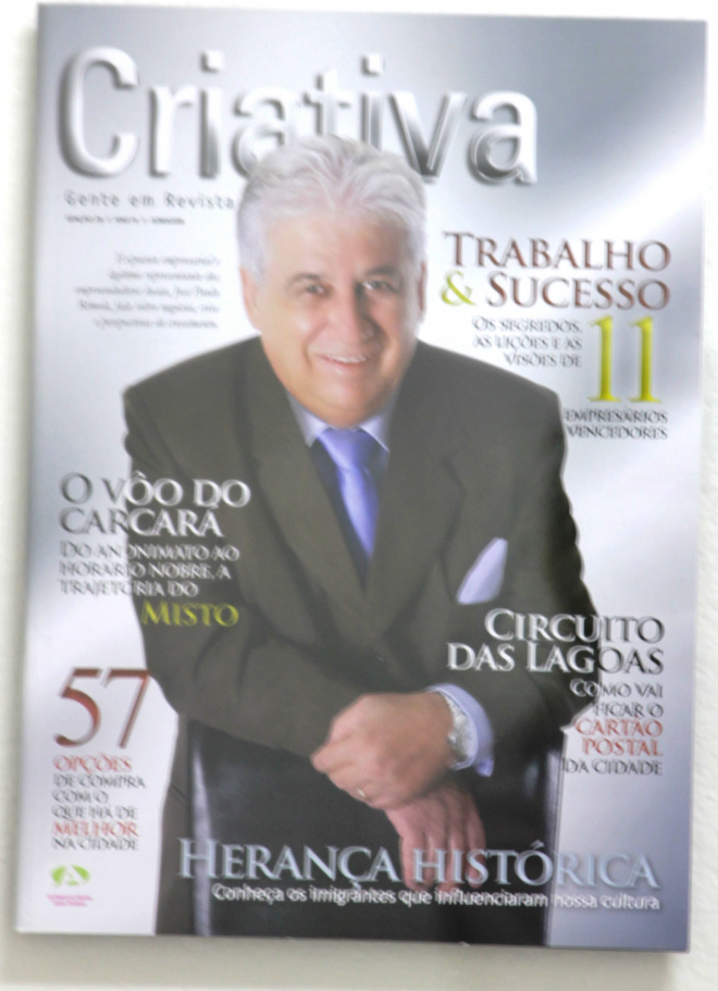 Publicação destaca empreendedorismo de José Paulo Rímoli
