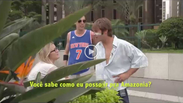 O video é uma resposta à zoação que norte-americanos fizeram com brasileiros nos EUA (Foto: Divulgação)
