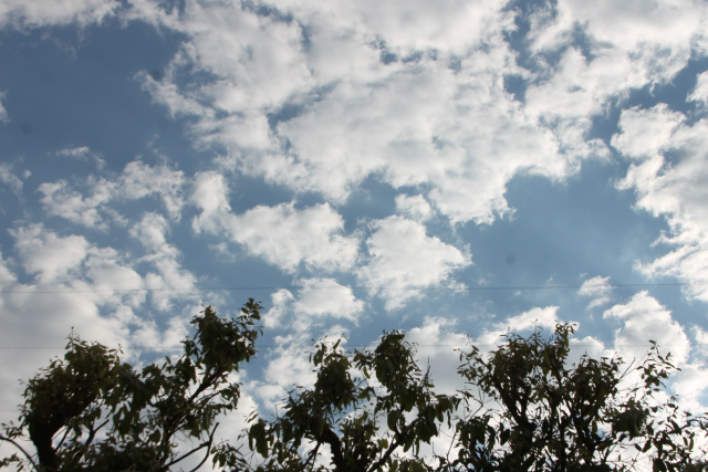 Com nuvens espaças, não há previsão de chuva nesta sexta-feira em Três Lagoas. (Foto: Patrícia Miranda)