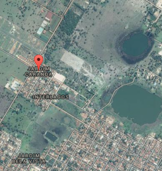 Bairro onde foi localizado o assalto (Reprodução: Google Maps)