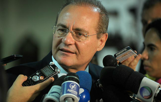 Presidente do Congresso Nacional, o senador Renam Calheiros teria sido citado por delatores presos na Operação Lava Jato (Foto: Google)
