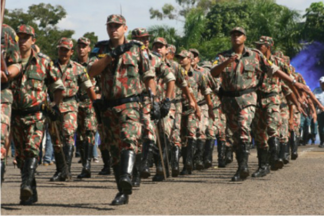 Em 2000 a denominação da unidade foi mudada de Companhia Independente de Polícia Militar Florestal para Ambiental (Foto: Divulgação)