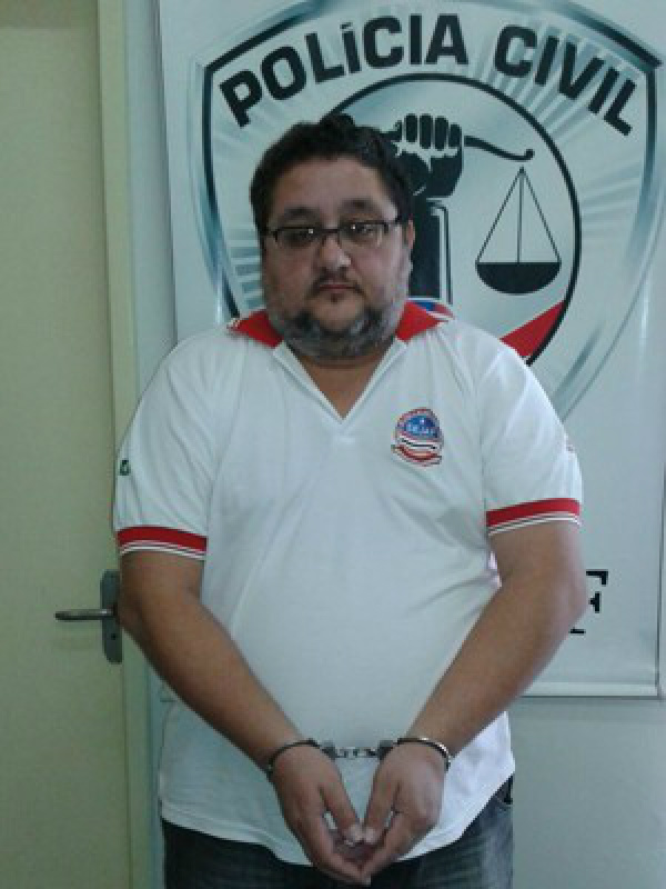 Cláudio Barcelos foi preso nesta segunda-feira (15), em São Luís (Foto: Divulgação / Polícia Civil)