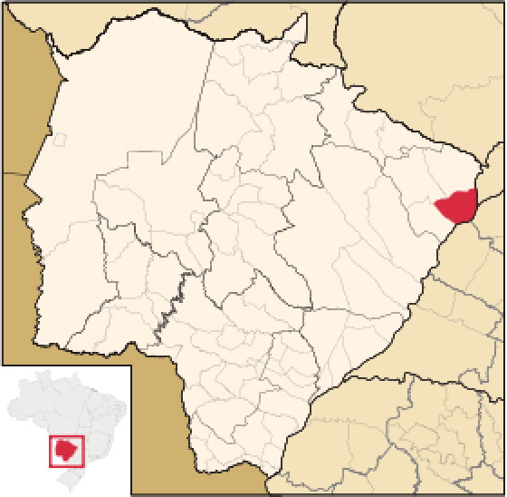 Localização de Aparecida do Taboado, em Mato Grosso do Sul. (Foto: Divulgação)