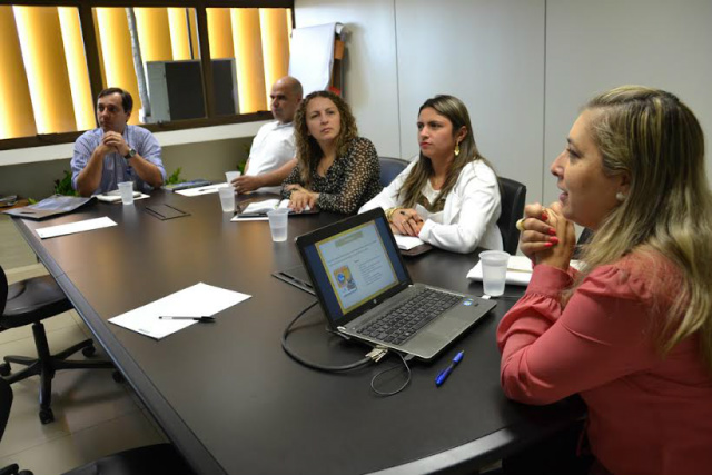 Na reunião, os técnicos do Ceará e de MS trocaram suas experiências (Foto: Divulgação)