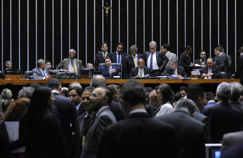 Plenário da Câmara dos Deputados durante votação.
(Foto: Luis Macedo / Câmara dos Deputados)