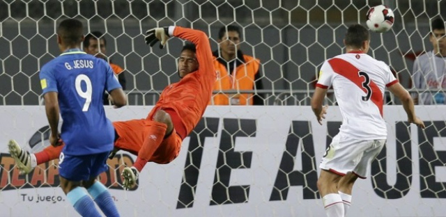 O jogador brasileiro, Gabriel jesus fez o primeiro gol no segundo tempo da partida. (Foto: Divulgação)
