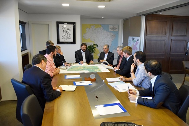 Governador e empresários discutem sobre a construção do Porto Seco (Foto/Assessoria)