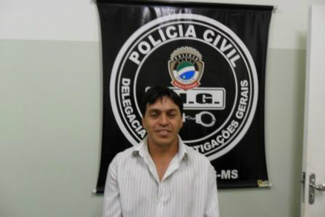 Fabio José da Silva tem acusações de estelionato nas cidades de Santa Maria (RS) e São José da Maria (Foto: Divulgação/PC MS)