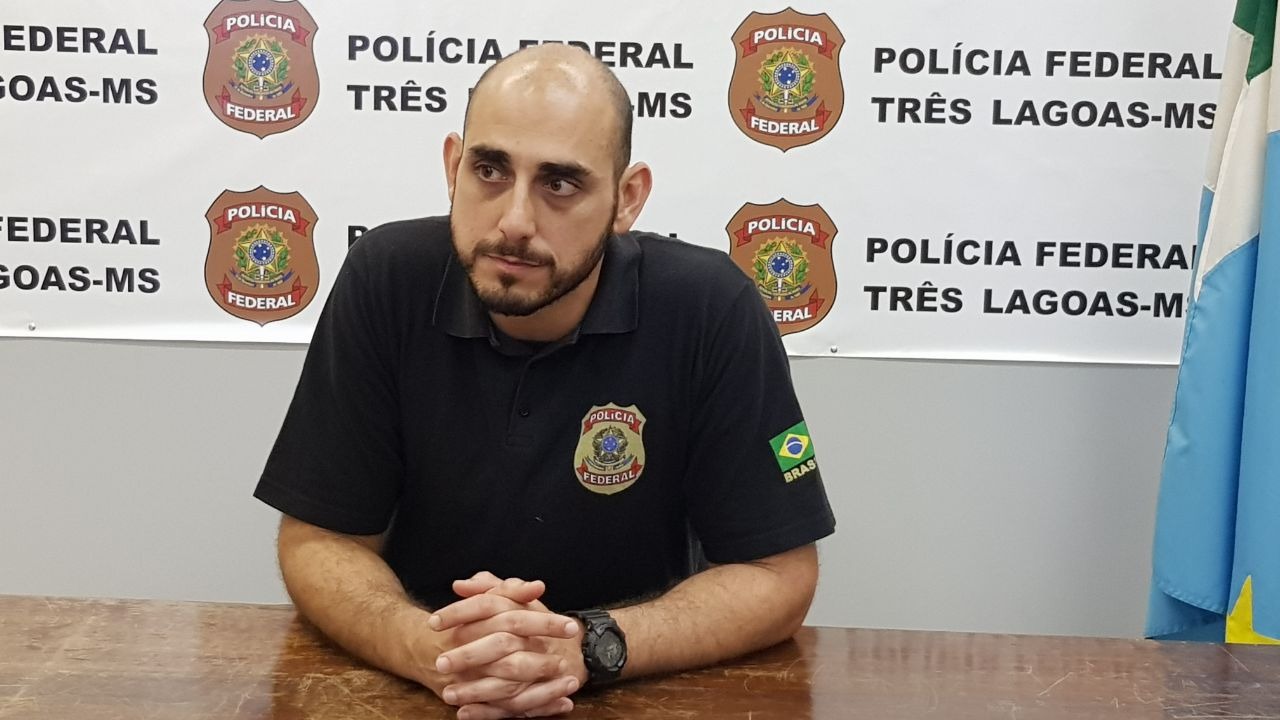 Alan Givigi, delegado de Polícia Federal. (Fotos: Ricardo Ojeda/Perfil News). 