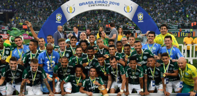 Campeão brasileiro de 2016, Palmeiras domina a seleção do campeonato eleita pela CBF. (Foto: Divulgação.)