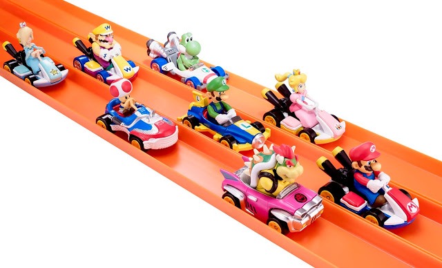 Hot Wheels lançará coleção de carrinhos e pistas inspiradas em Mario Kart