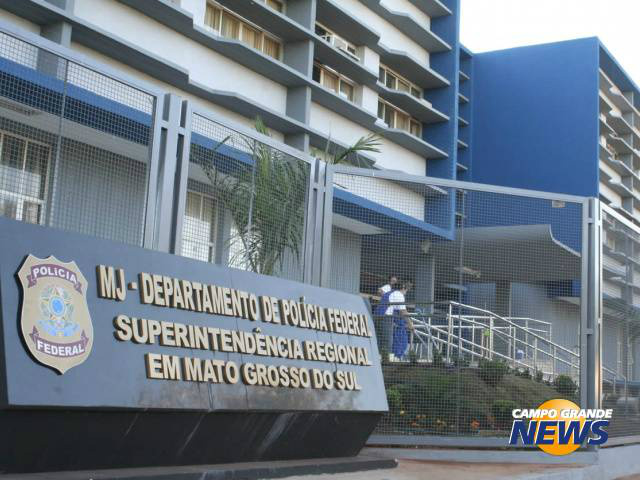 Sede da Polícia Federal em Campo Grande, MS (Foto: CG News)