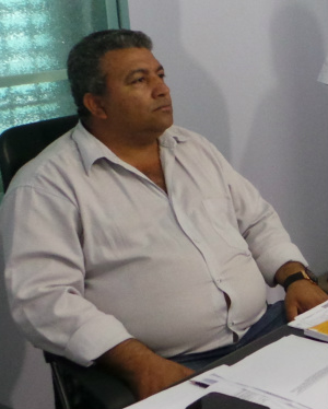 Nivaldo da Silva Moreira, o presidente da SINTIESPAV, prevê o dobro de contratação de trabalhadores devido as obras das duas unidades serem iniciadas simultaneamente (Foto: Patrícia Miranda)