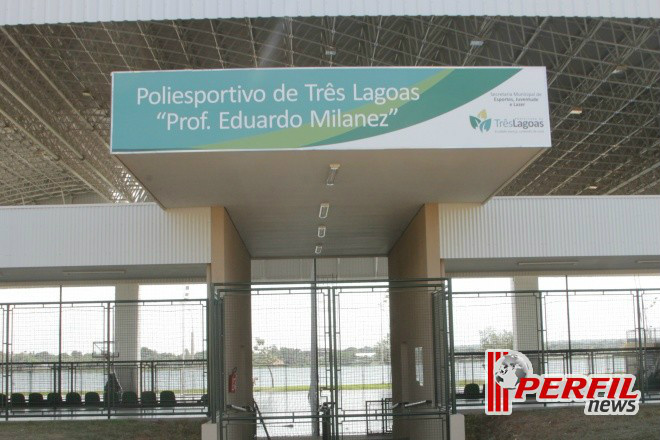 As partidas serão disputadas no Poliesportivo “Professor Eduardo Milanez”, na Circular da Lagoa Maior. (Foto: Perfil News)