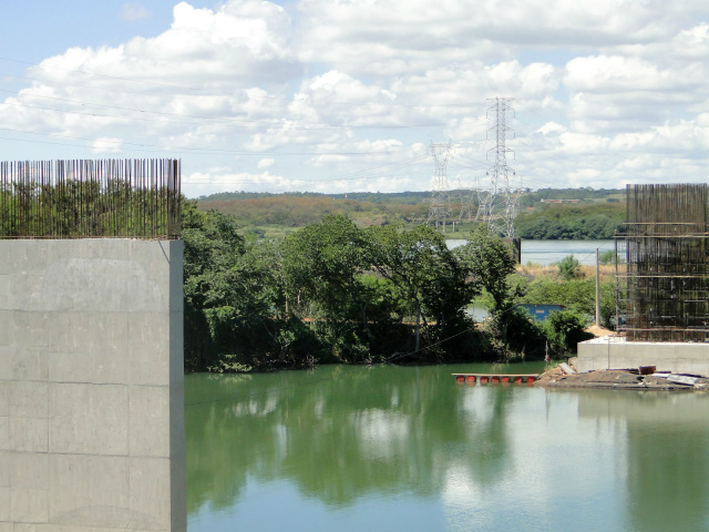 Ponte ligará Três Lagoas (MS)  a Castilho (SP) e terá 1344 metros de extensão (Foto: GPontes)