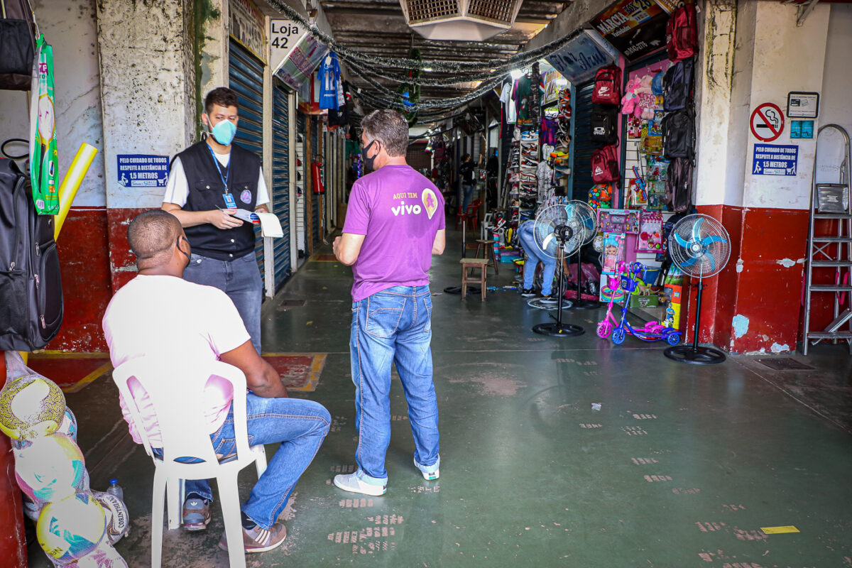 Fiscalização “De Olho no Coronavírus” volta à ativa e abre ações com panfletagem na área central de Três Lagoas