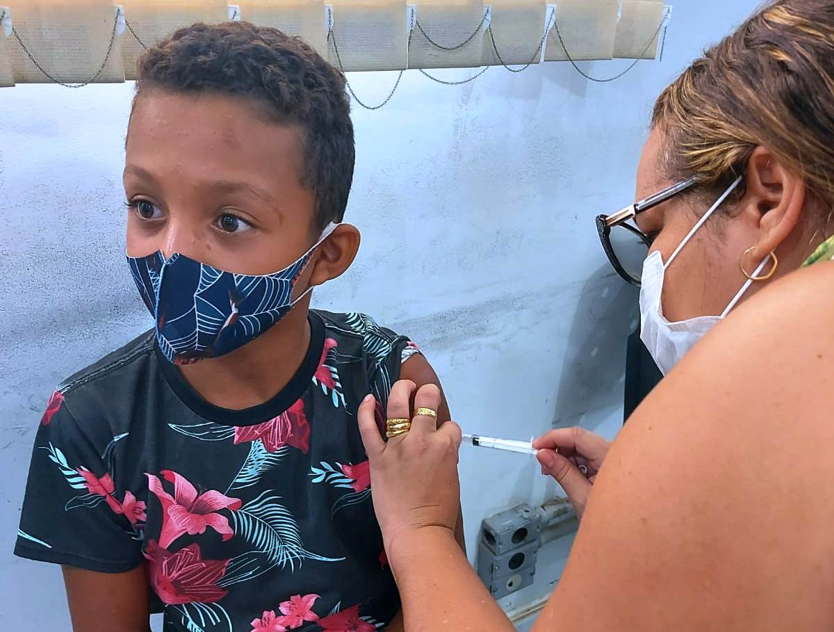 Mais de 200 crianças já foram imunizadas contra Covid-19 em Brasilândia