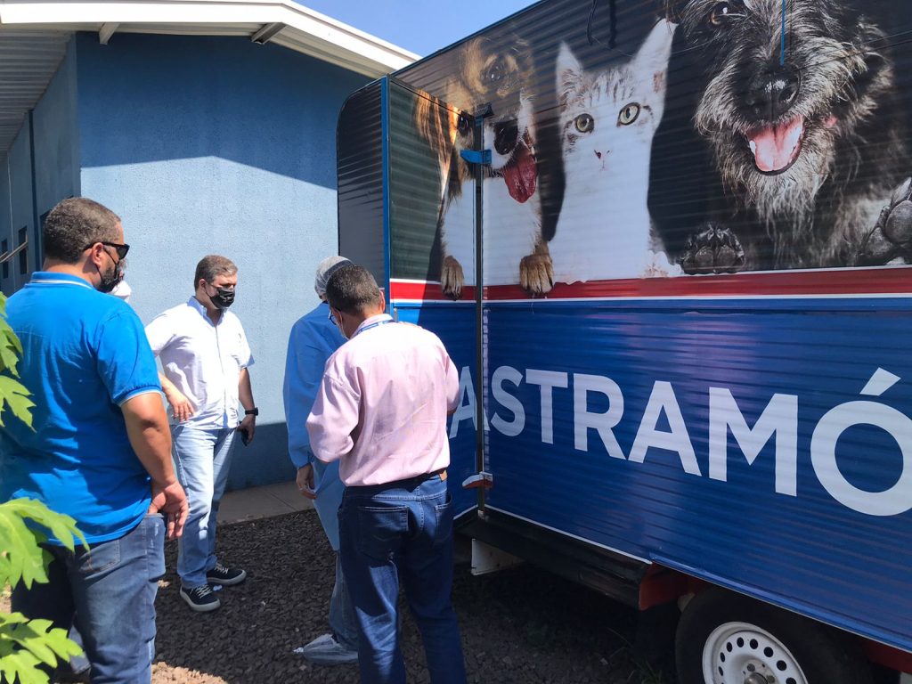 Em visita técnica, vereadores de Andradina – SP conhecem o serviço Castramóvel de Três Lagoas